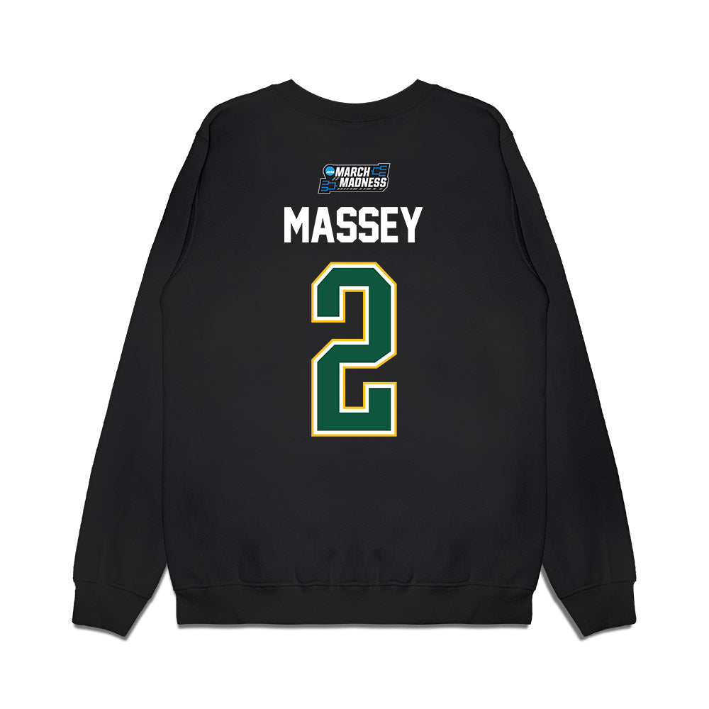 NDSU - NCAA Men's Basketball : Riley Massey - NCAA® March Madness® 2026 Premium Crewneck Sweatshirt-1