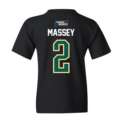 NDSU - NCAA Men's Basketball : Riley Massey - NCAA® March Madness® 2026 Youth T-Shirt-1