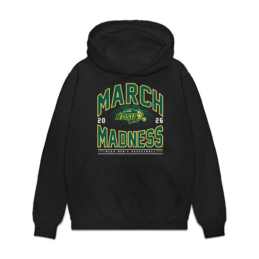 NDSU - NCAA Men's Basketball : Riley Massey - NCAA® March Madness® 2026 Premium Hooded Sweatshirt-0