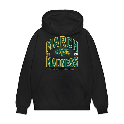 NDSU - NCAA Men's Basketball : Riley Saunders - NCAA® March Madness® 2026 Premium Hooded Sweatshirt-0