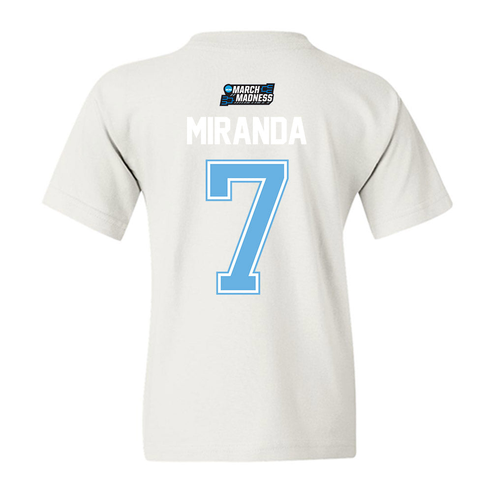 LIU - NCAA Men's Basketball : Isaiah Miranda - NCAA® March Madness® 2026 Youth T-Shirt-1