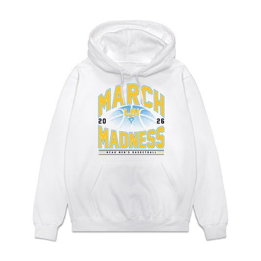 LIU - NCAA Men's Basketball : Greg Gordon - NCAA® March Madness® 2026 Fleece Hooded Sweatshirt-0