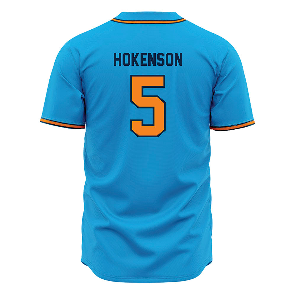 Murray State - NCAA Baseball : Kristofer Hokenson - Blue Jersey-1