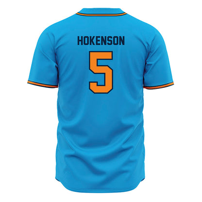 Murray State - NCAA Baseball : Kristofer Hokenson - Blue Jersey-1