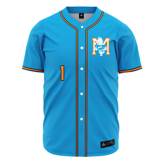 Murray State - NCAA Baseball : Sloan Barrett - Blue Jersey-0