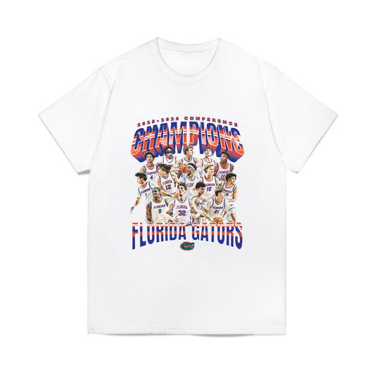 Florida - NCAA Men's Basketball : - Conference Champions Comfort Colors T-Shirt-0
