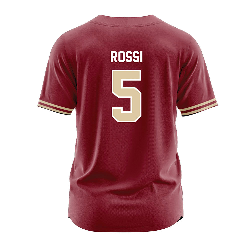 Boston College - NCAA Softball : Alyx Rossi - Maroon Jersey-1