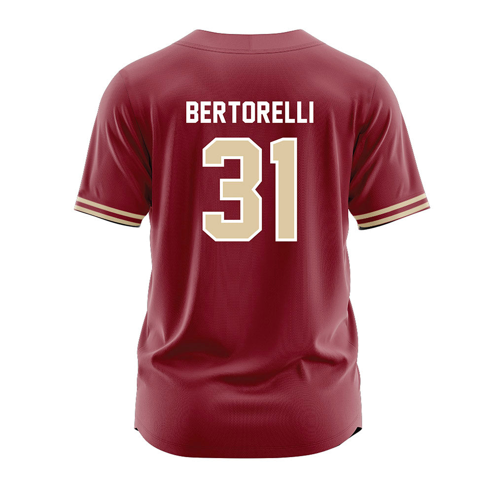 Boston College - NCAA Softball : Sophia Bertorelli - Maroon Jersey-1