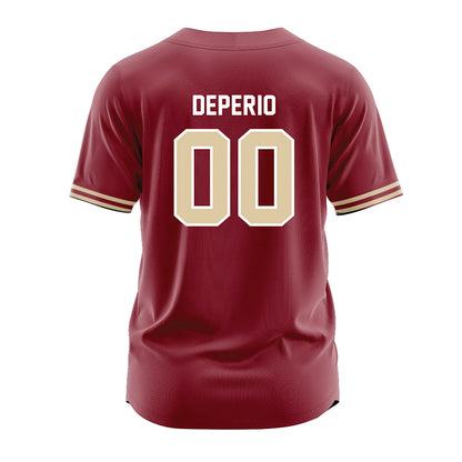 Boston College - NCAA Softball : Kaeliana DePerio - Maroon Jersey-1
