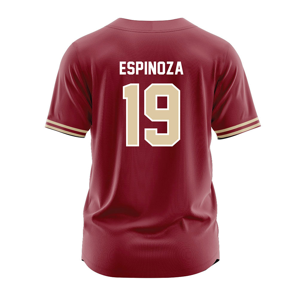 Boston College - NCAA Softball : Janis Espinoza - Maroon Jersey-1
