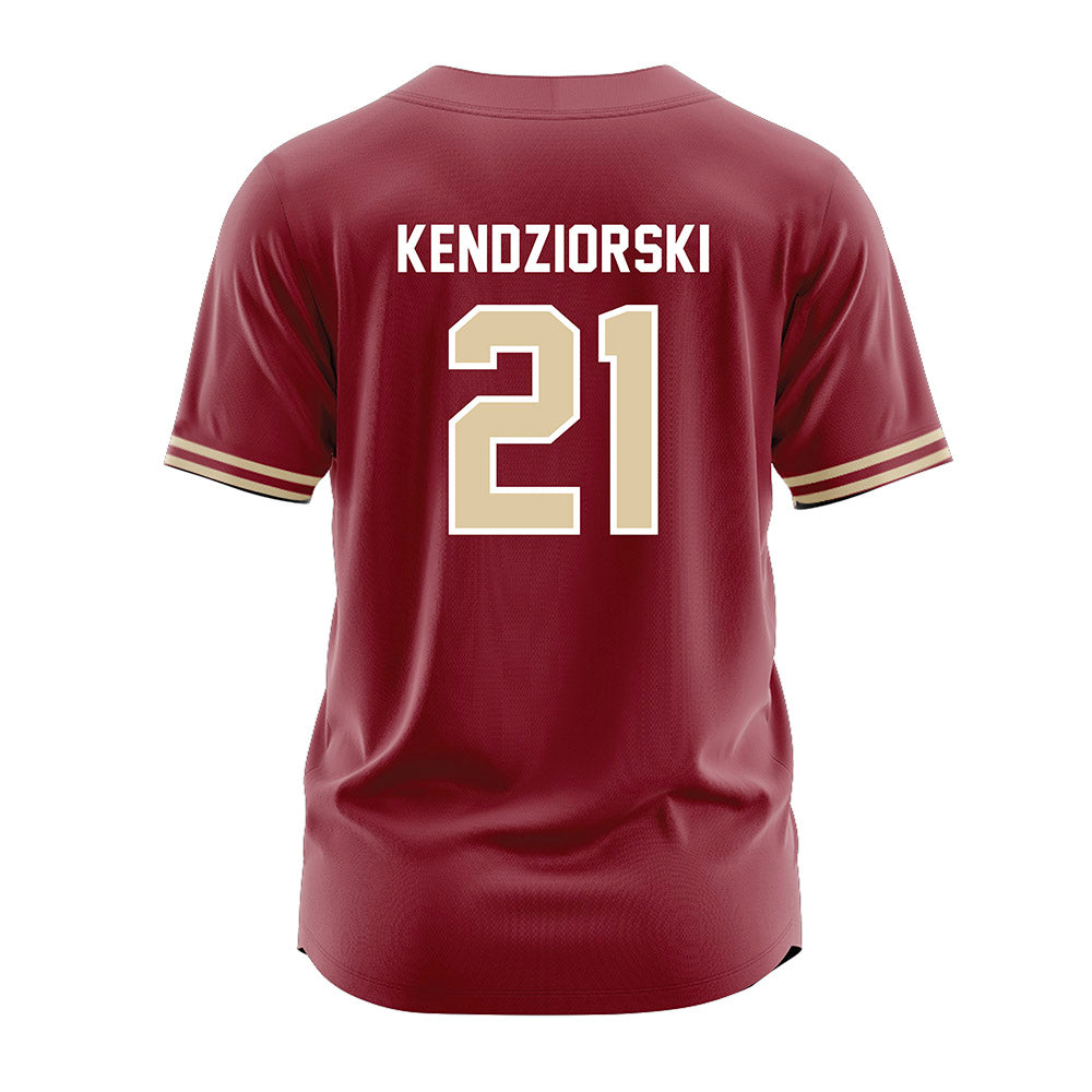 Boston College - NCAA Softball : Bailey Kendziorski - Maroon Jersey-1