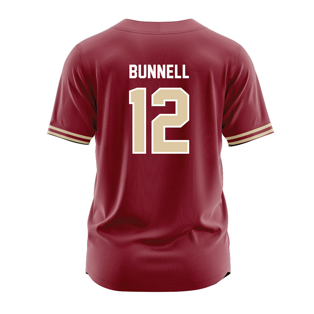 Boston College - NCAA Softball : Carly Bunnell - Maroon Jersey-1