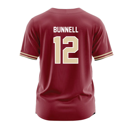 Boston College - NCAA Softball : Carly Bunnell - Maroon Jersey-1
