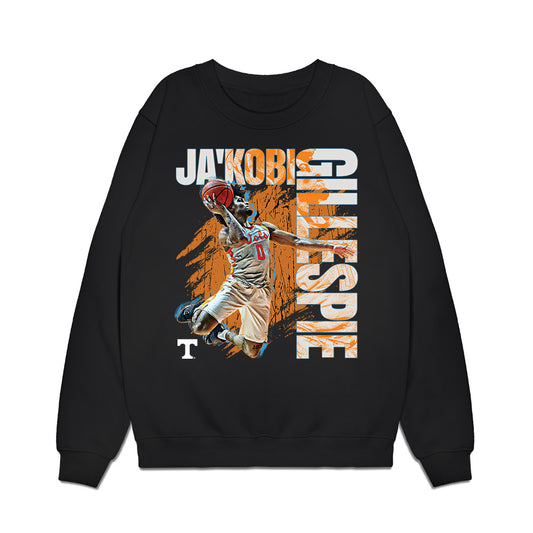 Tennessee - NCAA Men's Basketball : Ja'Kobi Gillespie - Collage Premium Crewneck Sweatshirt-0
