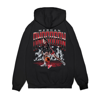 Fairfield - NCAA Women's Basketball : Meghan Andersen - Individual Collage Premium Hooded Sweatshirt-1