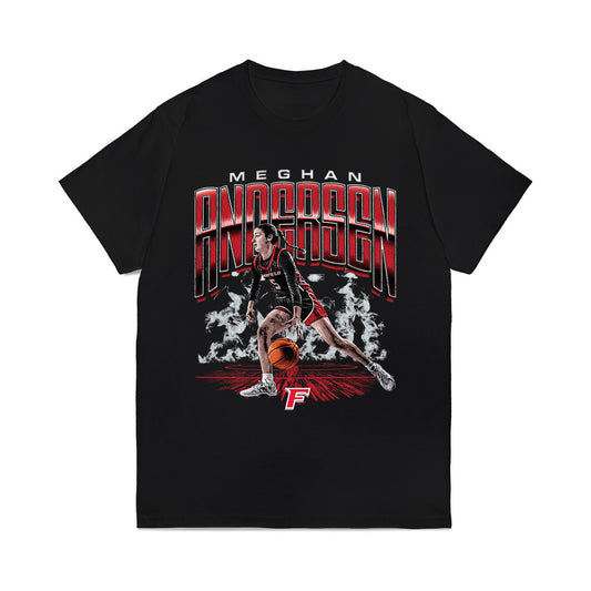 Fairfield - NCAA Women's Basketball : Meghan Andersen - Individual Collage Comfort Colors T-Shirt-0