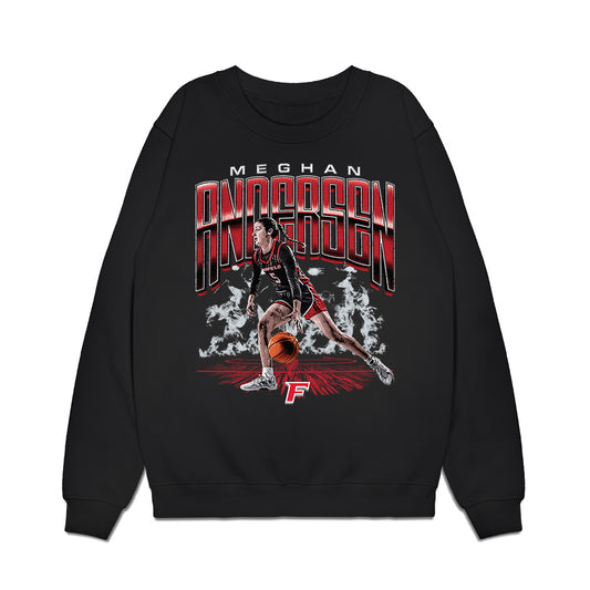 Fairfield - NCAA Women's Basketball : Meghan Andersen - Individual Collage Premium Crewneck Sweatshirt-0