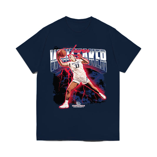 Gonzaga - NCAA Women's Basketball : Lauren Whittaker - Collage Comfort Colors T-Shirt-0