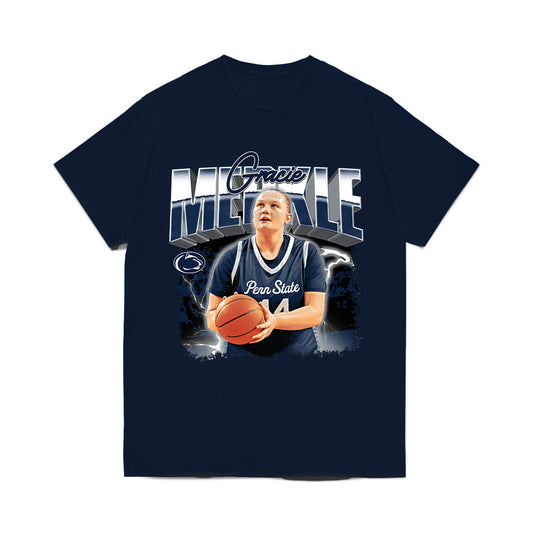 Penn State - NCAA Women's Basketball : Gracie Merkle - Collage Comfort Colors T-Shirt-0
