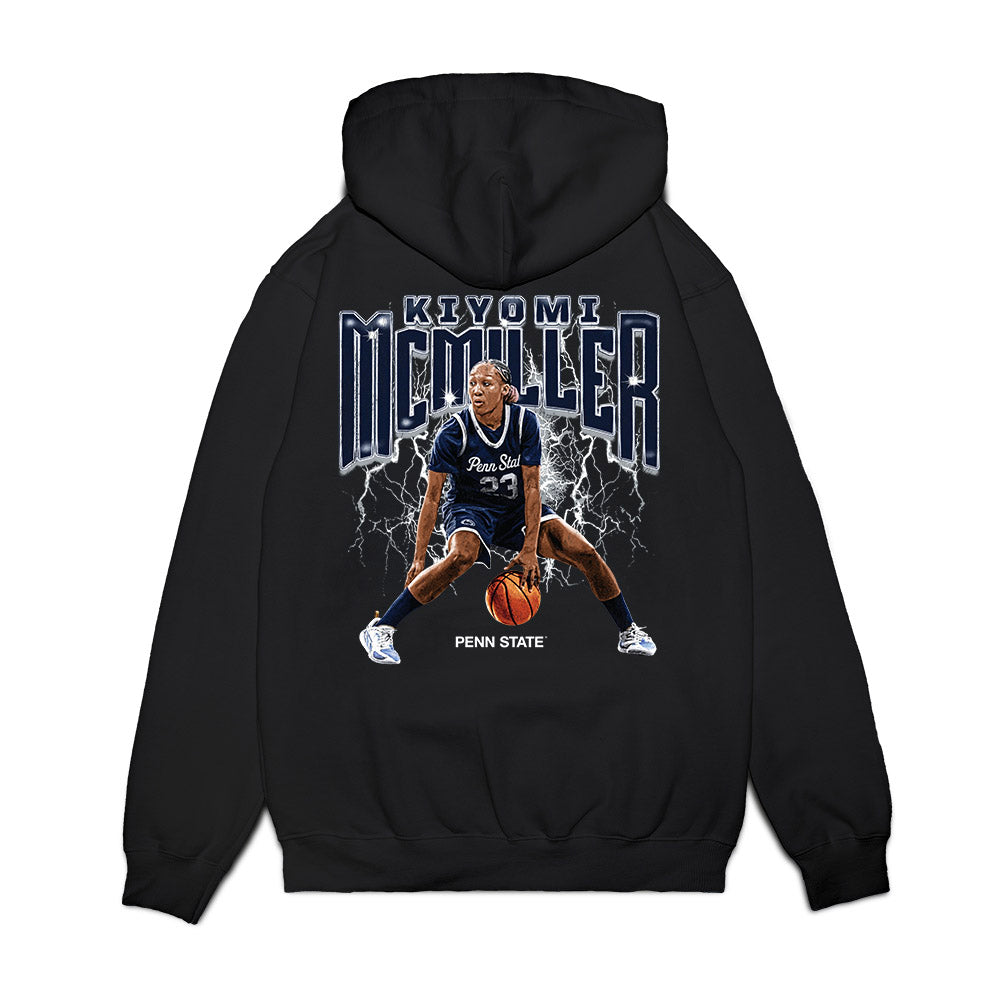 Penn State - NCAA Women's Basketball : Kiyomi McMiller - Collage Premium Hooded Sweatshirt-1