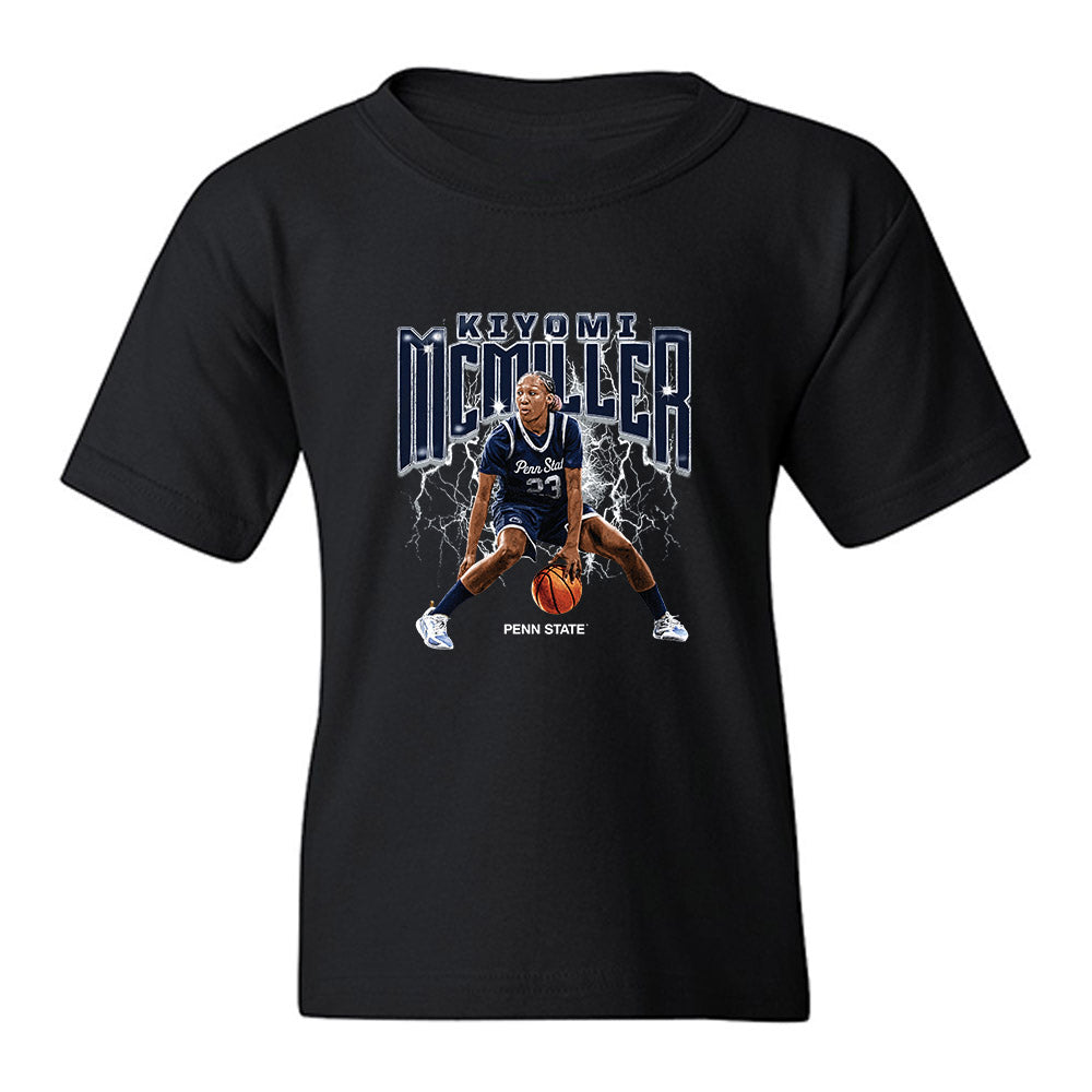 Penn State - NCAA Women's Basketball : Kiyomi McMiller - Collage Youth T-Shirt-0