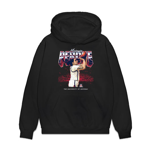Arizona - NCAA Women's Basketball : Mickayla Perdue - Graphic Tee Premium Hooded Sweatshirt-0