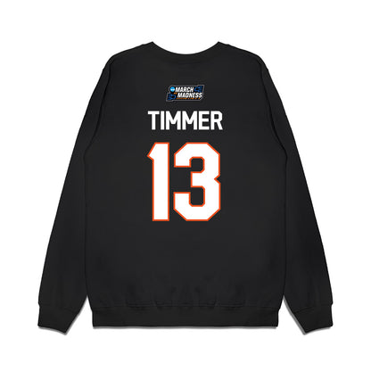 Oklahoma State - NCAA Women's Basketball : Haleigh Timmer - NCAA® March Madness® 2026 Premium Crewneck Sweatshirt-1
