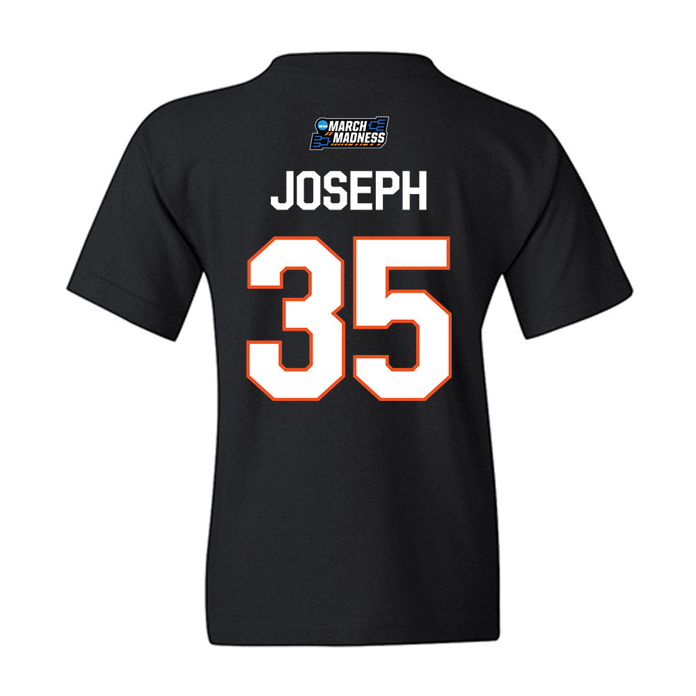 Oklahoma State - NCAA Women's Basketball : Wilnie Joseph - NCAA® March Madness® 2026 Youth T-Shirt-1