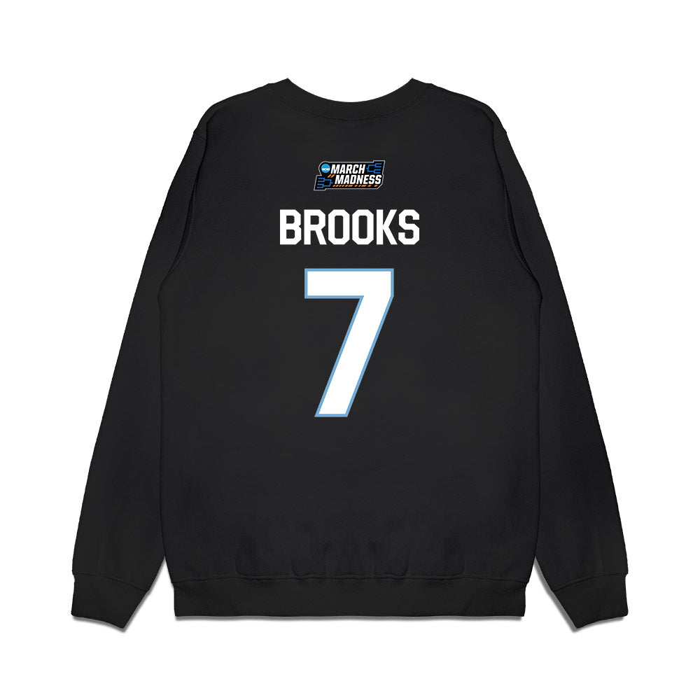UNC - NCAA Women's Basketball : Nyla Brooks - NCAA® March Madness® 2026 Premium Crewneck Sweatshirt-1