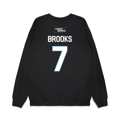 UNC - NCAA Women's Basketball : Nyla Brooks - NCAA® March Madness® 2026 Premium Crewneck Sweatshirt-1