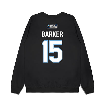 UNC - NCAA Women's Basketball : Sydney Barker - NCAA® March Madness® 2026 Premium Crewneck Sweatshirt-1
