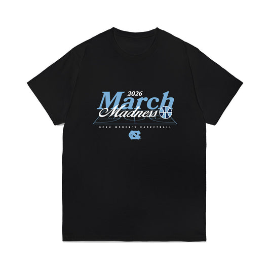 UNC - NCAA Women's Basketball : Jordan Zubich - NCAA® March Madness® 2026 Comfort Colors T-Shirt-0