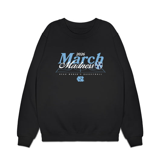 UNC - NCAA Women's Basketball : Taliyah Henderson - NCAA® March Madness® 2026 Premium Crewneck Sweatshirt-0