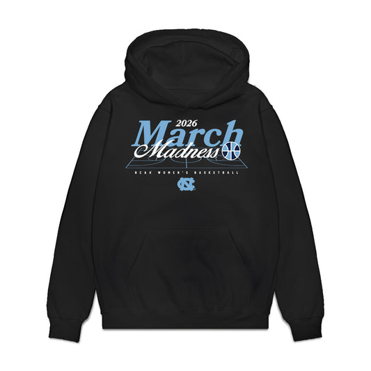 UNC - NCAA Women's Basketball : Blanca Thomas - NCAA® March Madness® 2026 Premium Hooded Sweatshirt-0