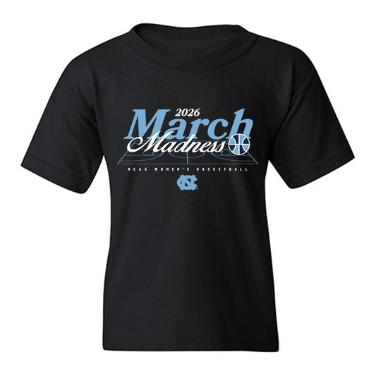 UNC - NCAA Women's Basketball : Nyla Brooks - NCAA® March Madness® 2026 Youth T-Shirt-0