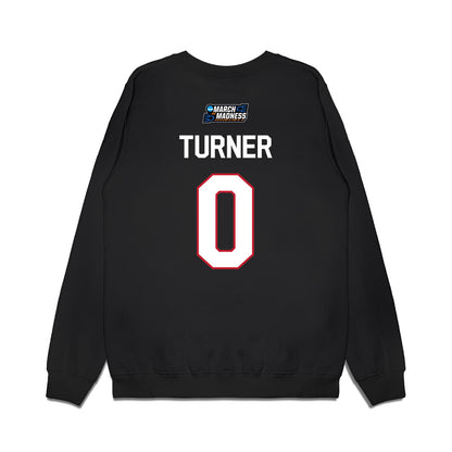 Georgia - NCAA Women's Basketball : Trinity Turner - NCAA® March Madness® 2026 Premium Crewneck Sweatshirt-1