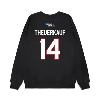 Georgia - NCAA Women's Basketball : Rylie Theuerkauf - NCAA® March Madness® 2026 Premium Crewneck Sweatshirt-1