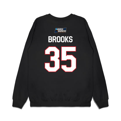 NC State - NCAA Women's Basketball : Zoe Brooks - NCAA® March Madness® 2026 Premium Crewneck Sweatshirt-1