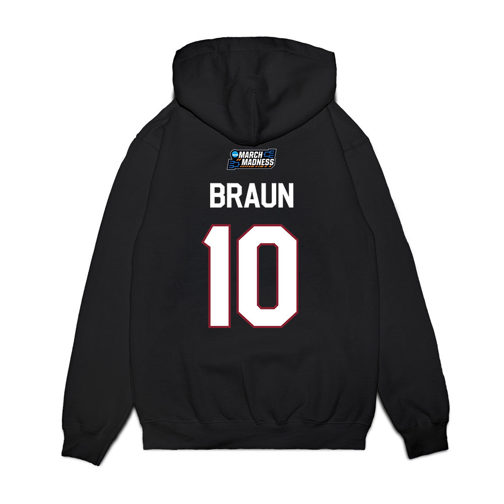 Minnesota - NCAA Women's Basketball : Mara Braun - NCAA® March Madness® 2026 Premium Hooded Sweatshirt-1