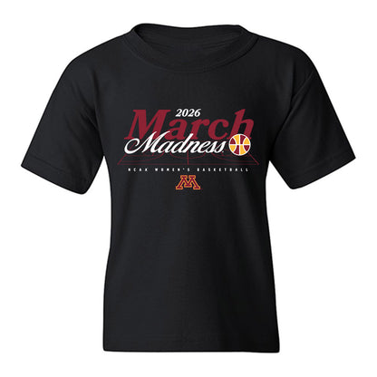 Minnesota - NCAA Women's Basketball : Makena Christian - NCAA® March Madness® 2026 Youth T-Shirt-0