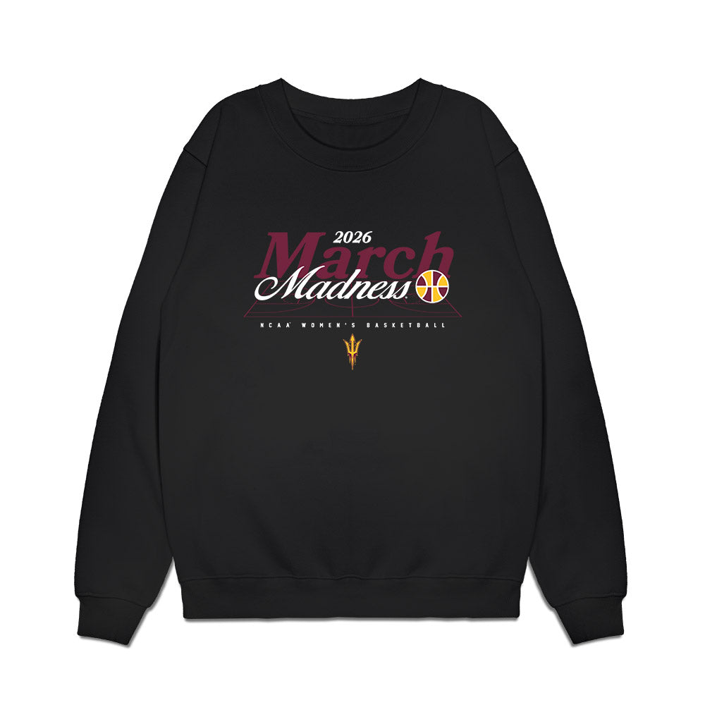 Arizona State - NCAA Women's Basketball : Martina Fantini - NCAA® March Madness® 2026 Premium Crewneck Sweatshirt-0