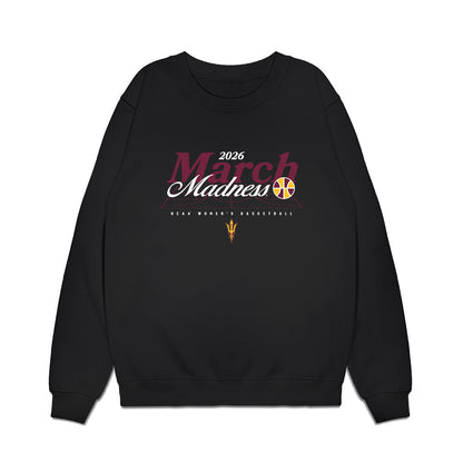 Arizona State - NCAA Women's Basketball : Deborah Davenport - NCAA® March Madness® 2026 Premium Crewneck Sweatshirt-0