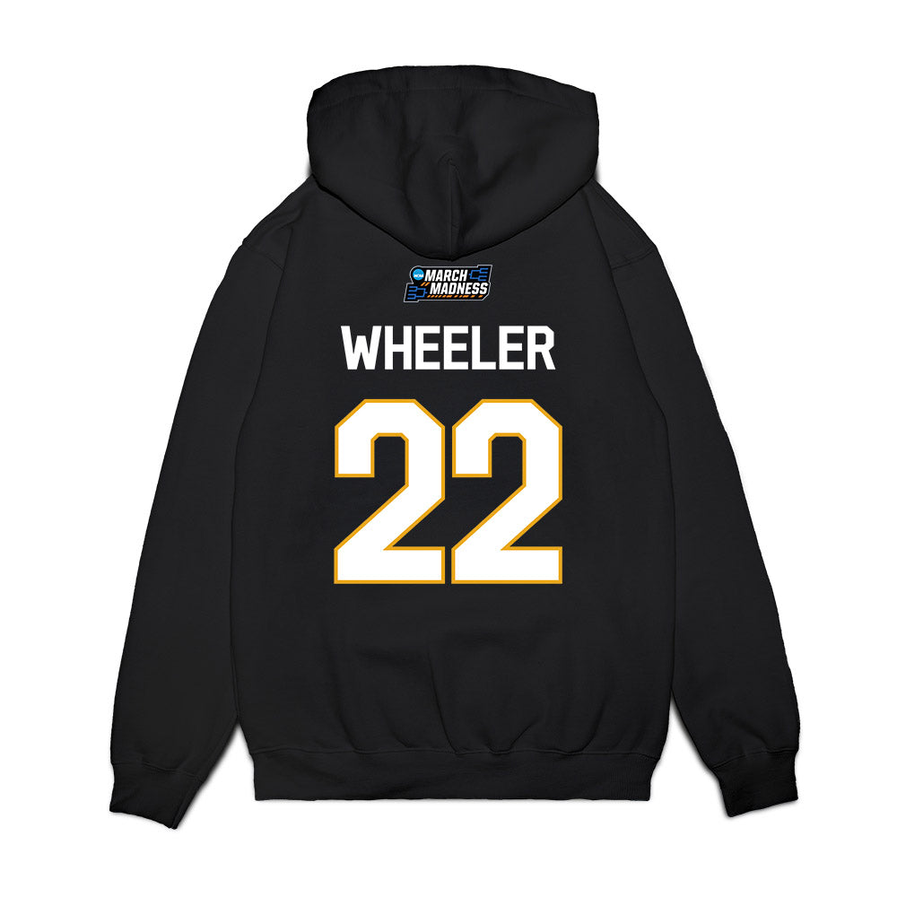 West Virginia - NCAA Women's Basketball : Kierra Wheeler - NCAA® March Madness® 2026 Premium Hooded Sweatshirt-1