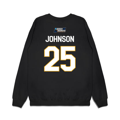 West Virginia - NCAA Women's Basketball : Loghan Johnson - NCAA® March Madness® 2026 Premium Crewneck Sweatshirt-1