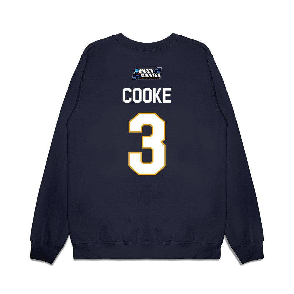West Virginia - NCAA Women's Basketball : Gia Cooke - NCAA® March Madness® 2026 Premium Crewneck Sweatshirt-1