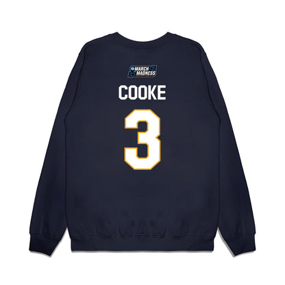 West Virginia - NCAA Women's Basketball : Gia Cooke - NCAA® March Madness® 2026 Premium Crewneck Sweatshirt-1