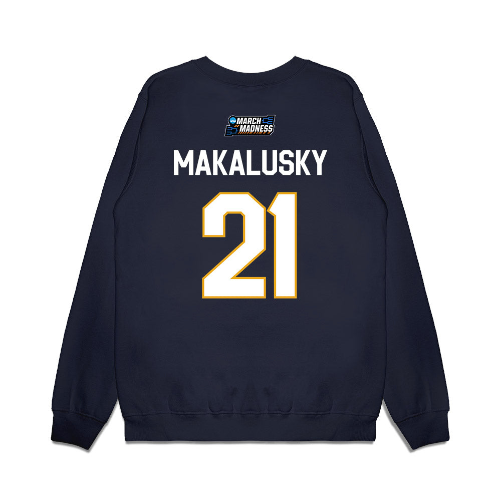 West Virginia - NCAA Women's Basketball : Riley Makalusky - NCAA® March Madness® 2026 Premium Crewneck Sweatshirt-1