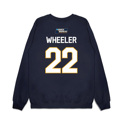 West Virginia - NCAA Women's Basketball : Kierra Wheeler - NCAA® March Madness® 2026 Premium Crewneck Sweatshirt-1