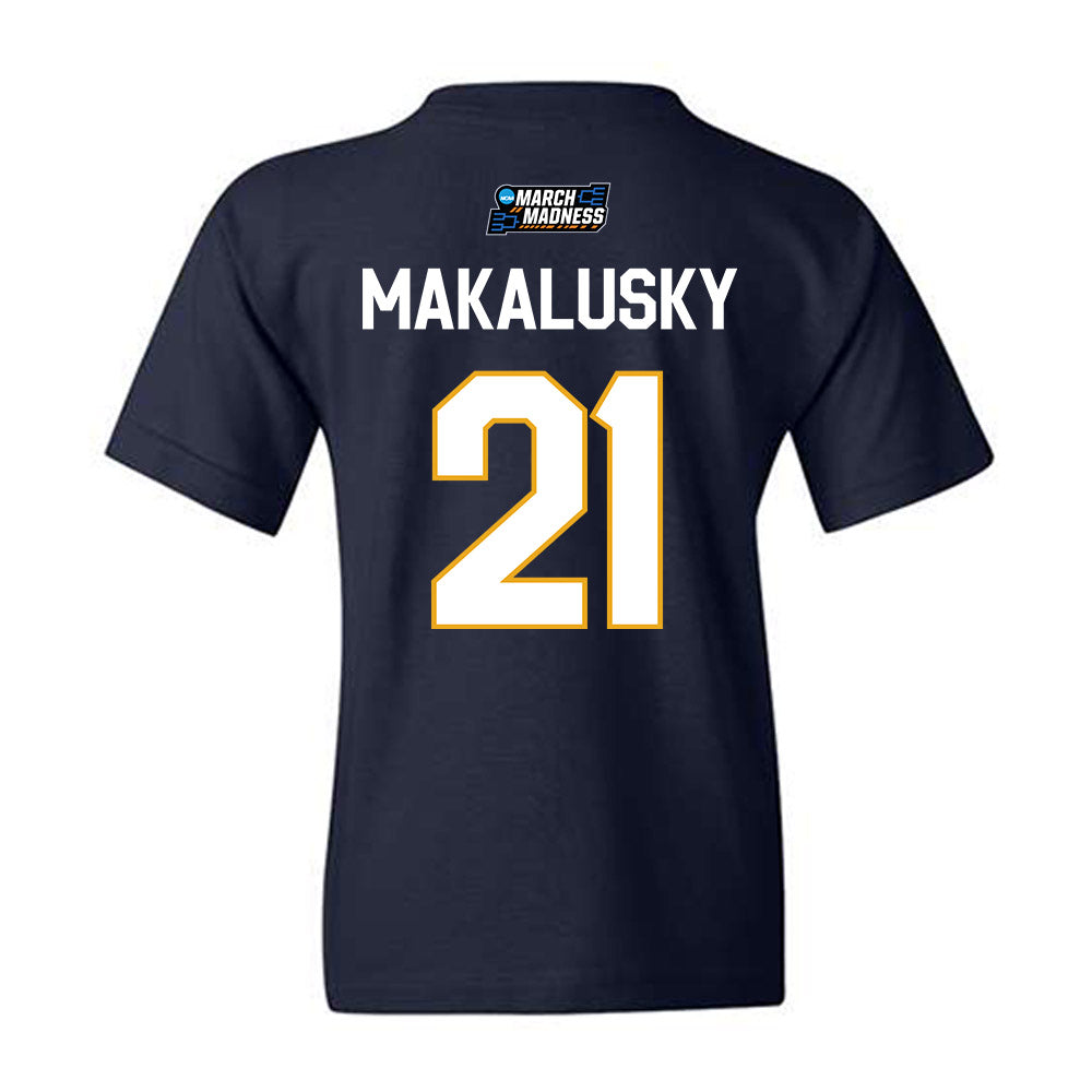 West Virginia - NCAA Women's Basketball : Riley Makalusky - NCAA® March Madness® 2026 Youth T-Shirt-1