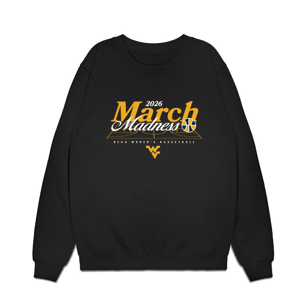 West Virginia - NCAA Women's Basketball : Madison Parrish - NCAA® March Madness® 2026 Premium Crewneck Sweatshirt-0